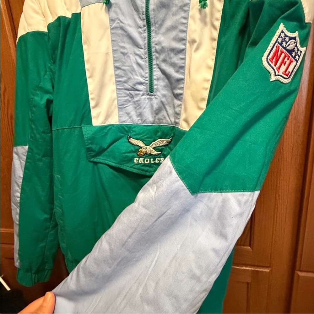 Philadelphia Eagles Pullover Jacket - image 6